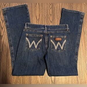 Wrangler Women's Dark Blue Boot Cut Jeans